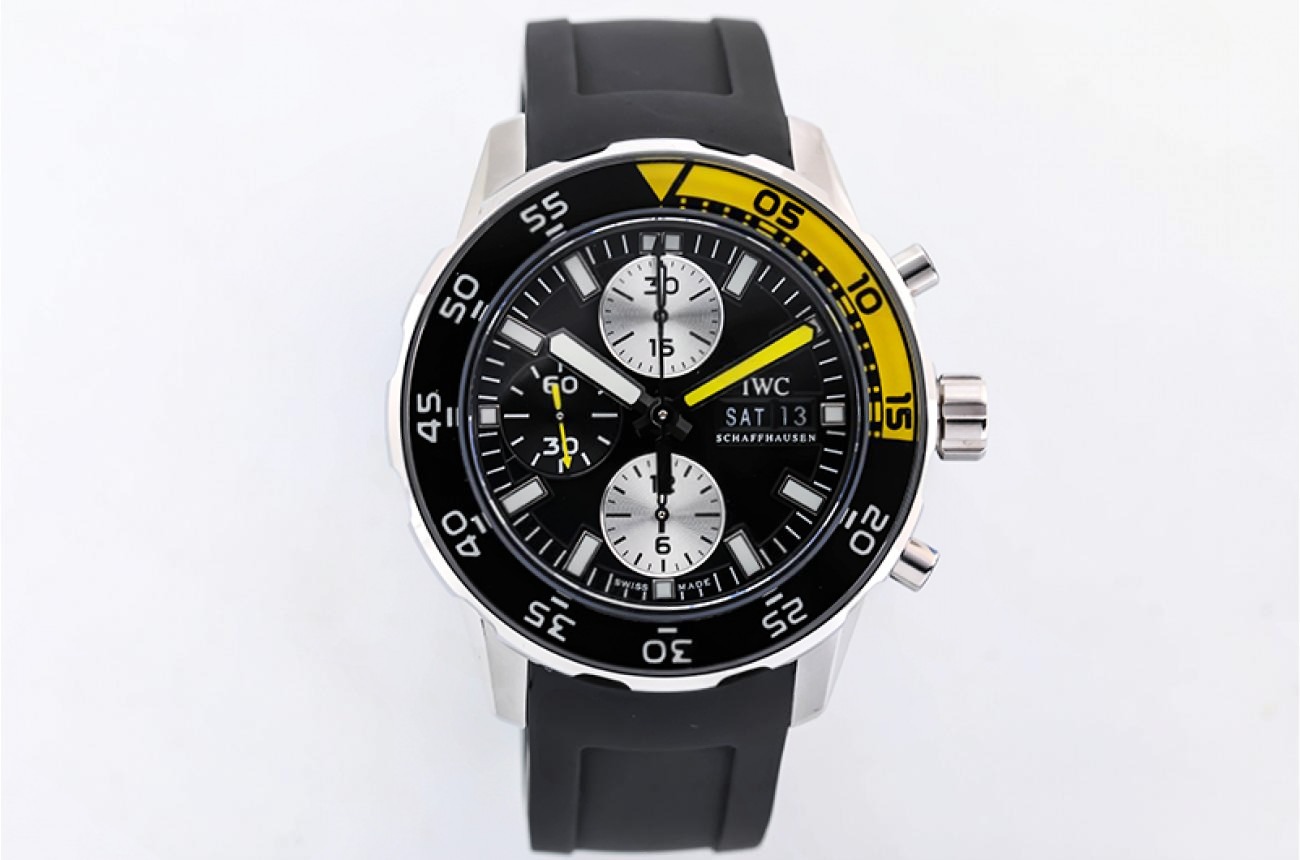 IWC - Aquatimer Chronograph IW376711 Black SS/RU BLSF A7750