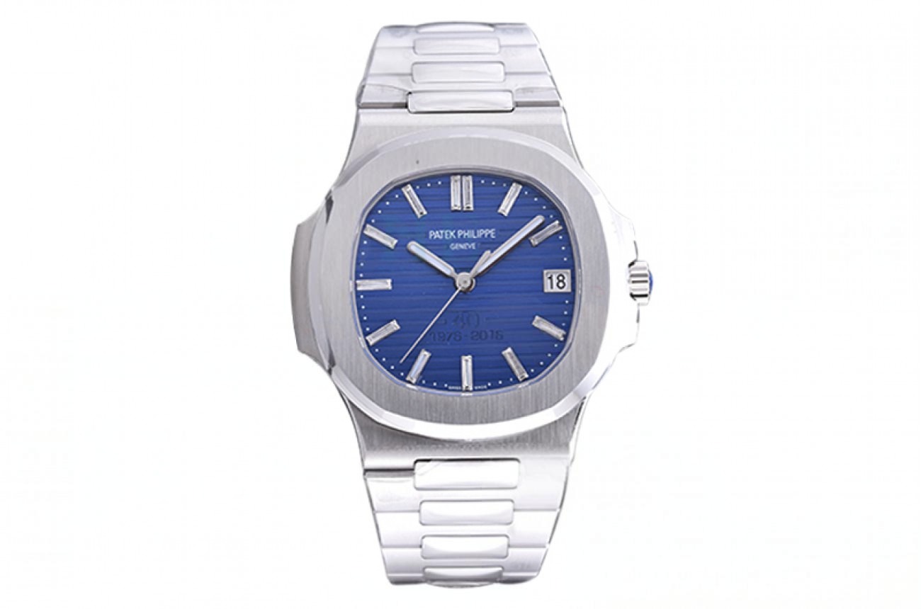 Patek Philippe - Nautilus Jumbo 5711 40th SS/SS Blue/Stk 3KF V2 A324