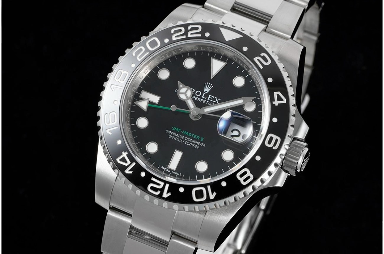 GMT Master II 116710LN Black Ceramic 904L Steel APSF Black Dial VR3186