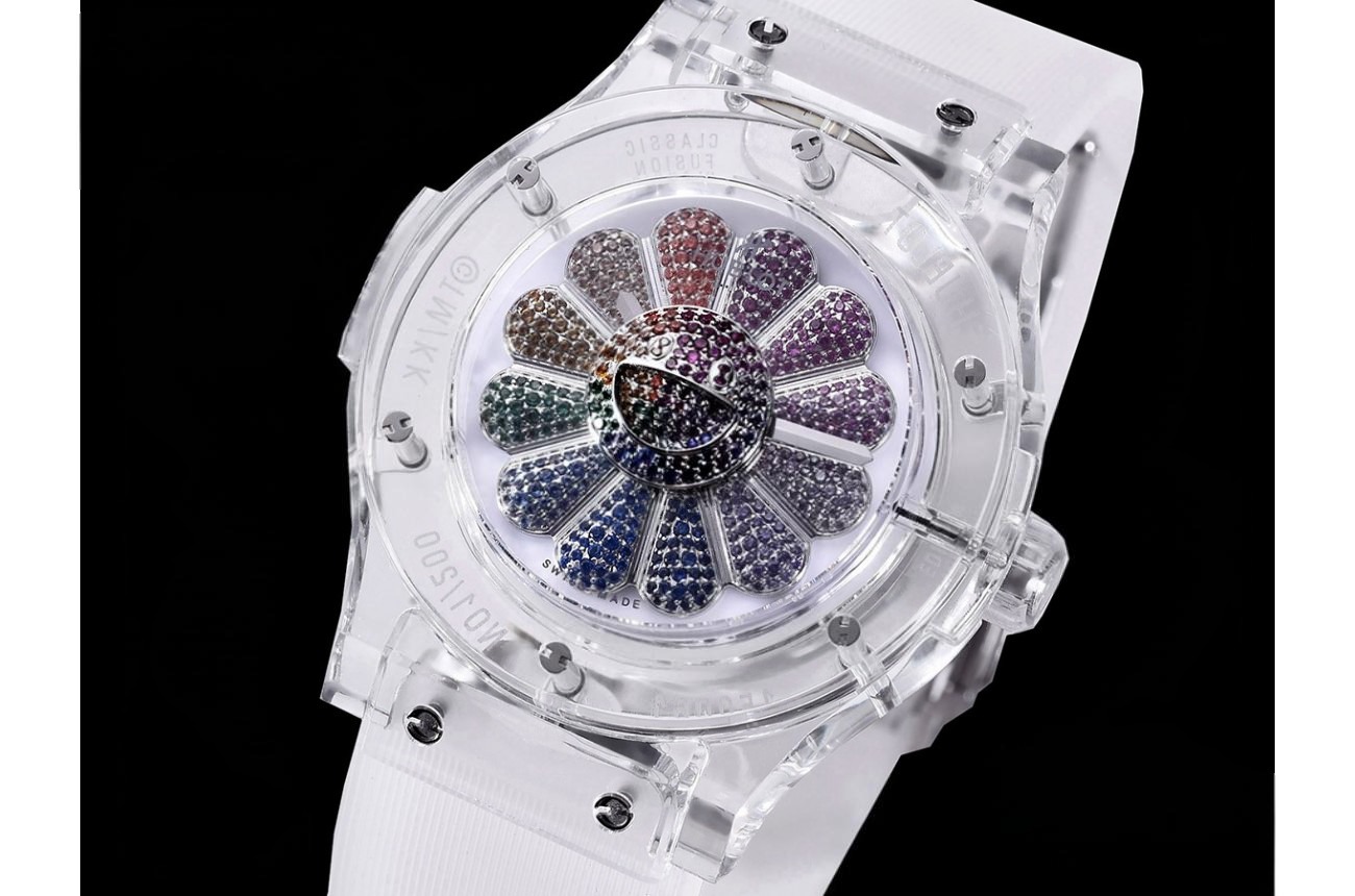 Classic Fusion 45mm Plastic/RU SunFlower Dial V9F HUB1214