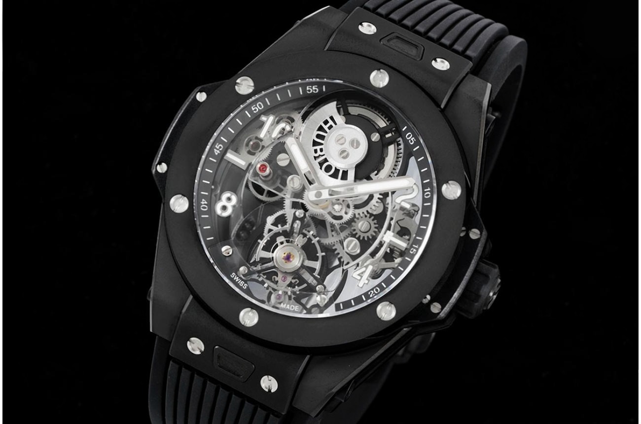 Big Bang Unico Tourbillon 45mm Black Ceramic/RU HBF HW6035