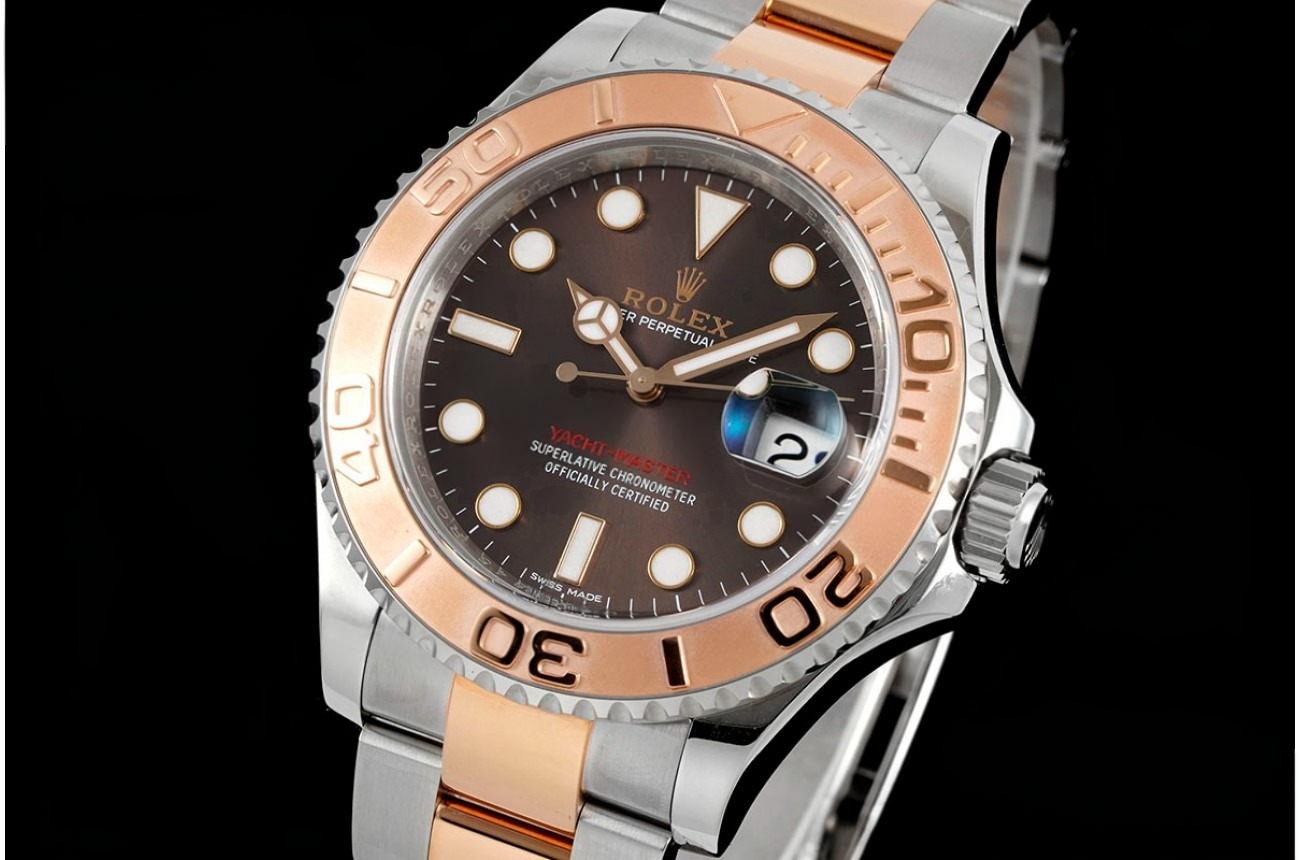 Yacht-Master 116621 40mm RG/SS Brown Dial VSF VS3135