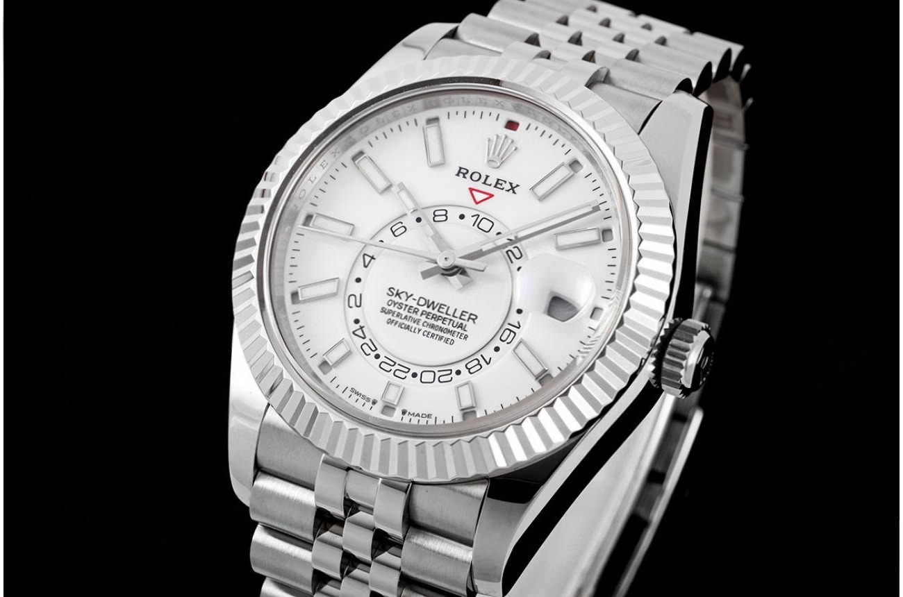 SkyDweller 326934 42mm SS/SS White Dial ZF A2824