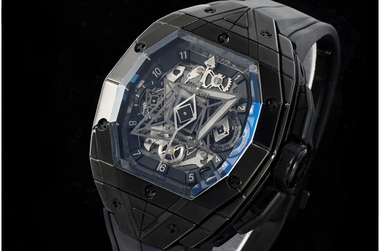 Spirit Of Big Bang 42mm PVD/RU Skeleton Dial BLSF HUB4700