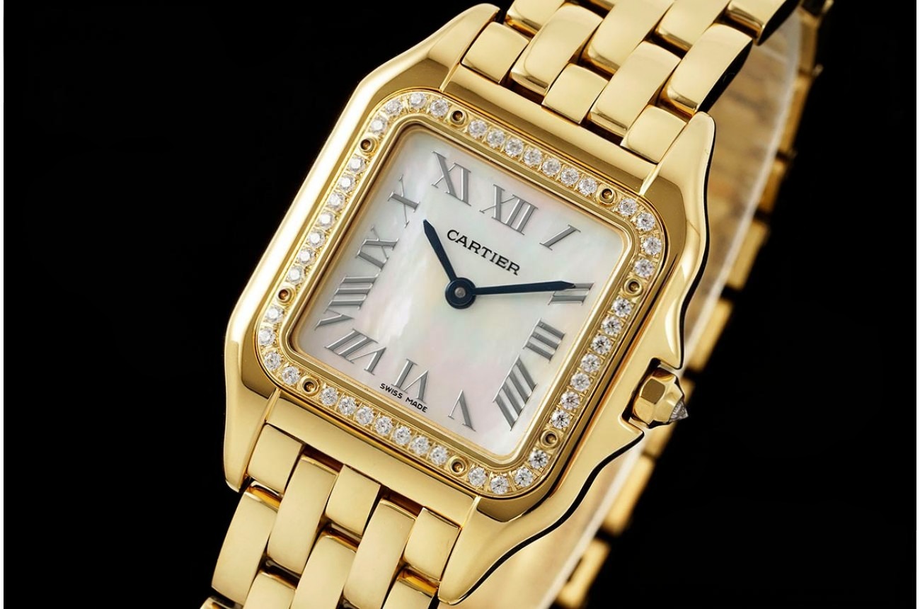 Panthere Secrete De Ladies Dia 27mm YG/YG Mop Dial AF Quartz