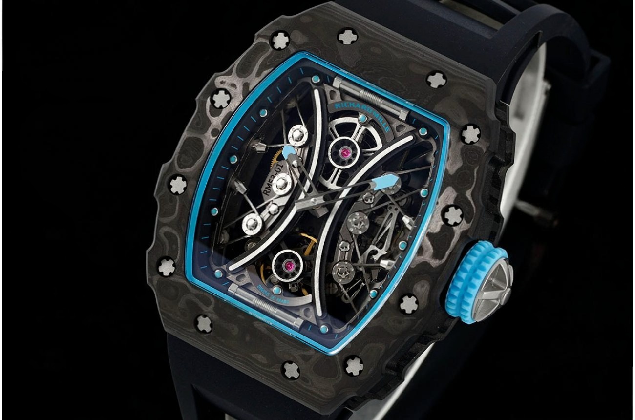 RM053-01 Pablo Mac Donough Black FC/RU Skeleton Dial JBF Tourb