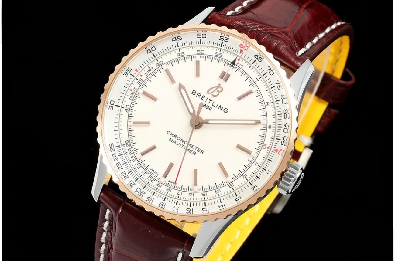 Navitimer 1 2024 41mm Date RG SS/LE Cream Dial TF A2824