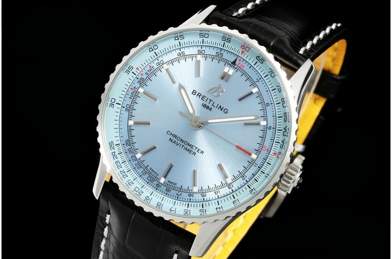 Navitimer 1 2024 41mm Date SS/LE Ice Blue Dial TF A2824