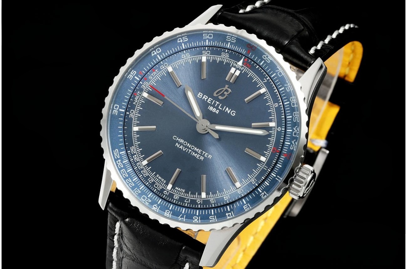 Navitimer 1 2024 41mm Date SS/LE Blue Dial TF A2824