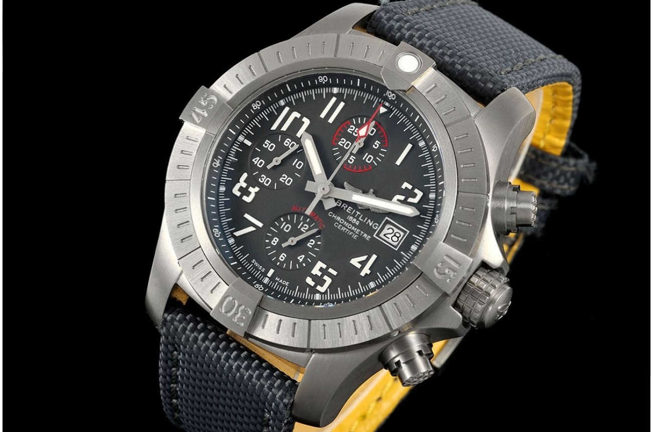 Avenger B01 Chrono 45mm Ti/NY Grey Dial TF A7750