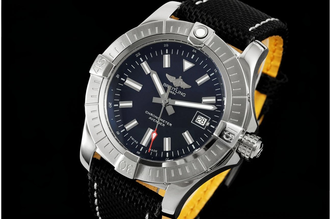 Avenger 44mm SS/NY Black Dial TF A2824