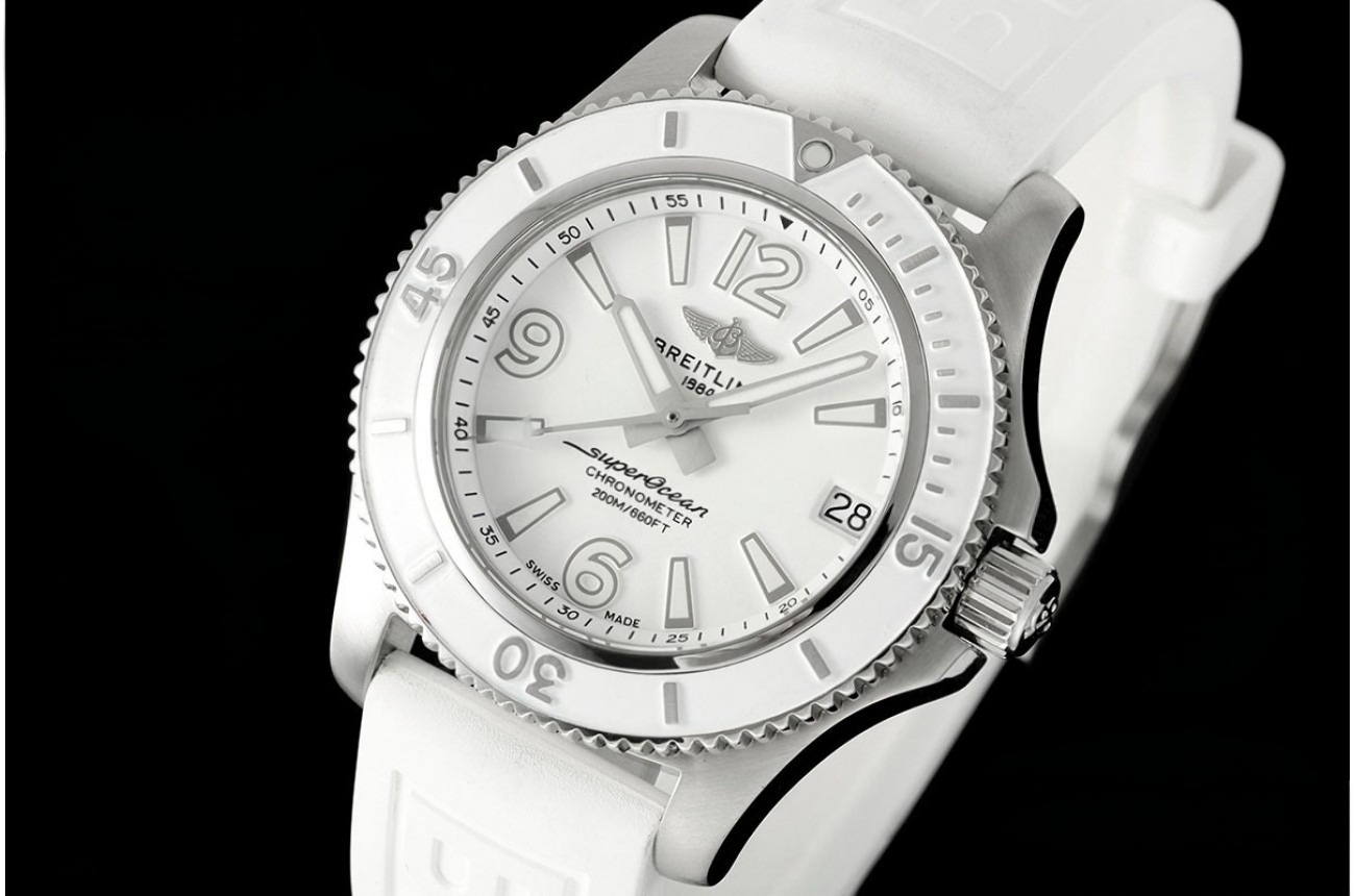 Superocean 44mm SS/RU White Dial TF A2824