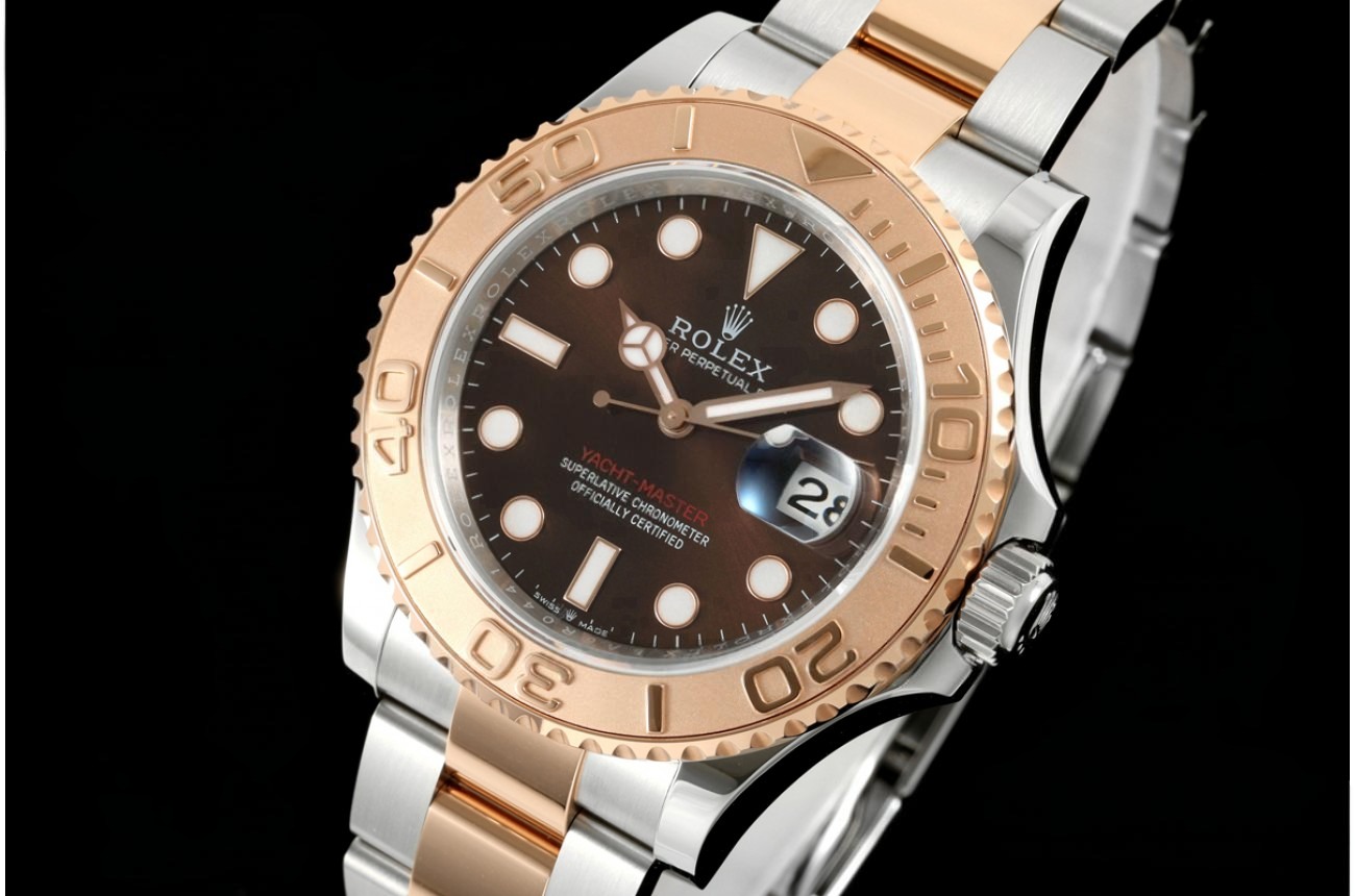 Yacht-Master 126621 40mm RG/SS Brown/Dot EWEF A3235