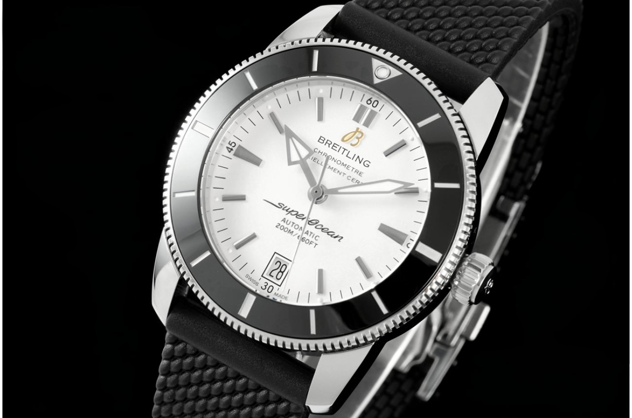 Superocean Heritage B20 42mm SS/RU White Dial BLF A2824