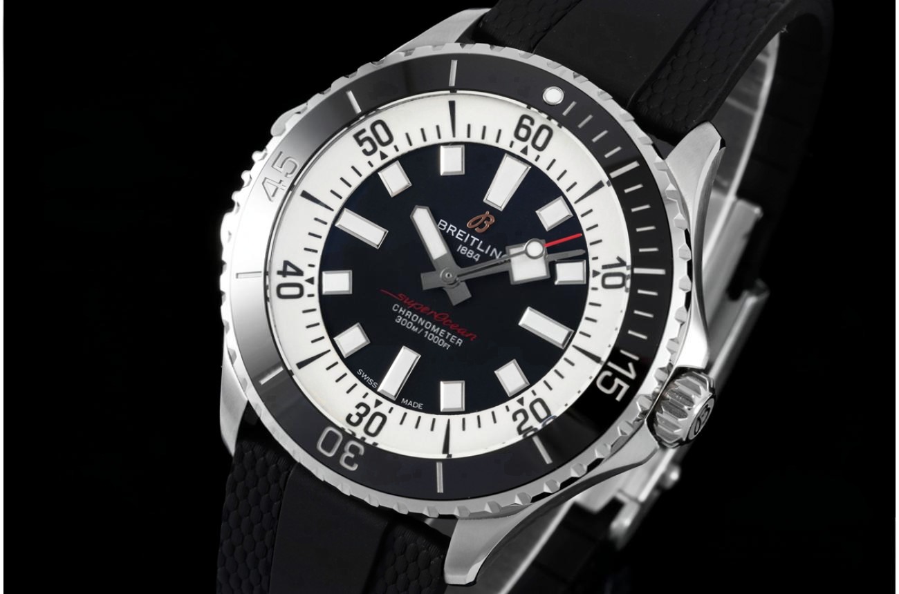 Superocean 42mm SS/SS Black Dial BLF A2824