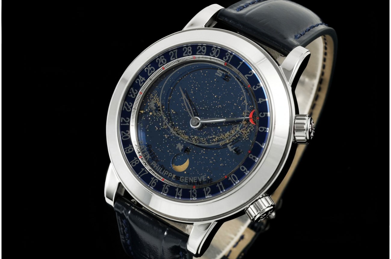 Celestial Sky Moon 6102P SS/LE Blue Dial PPF A240 Super Clone