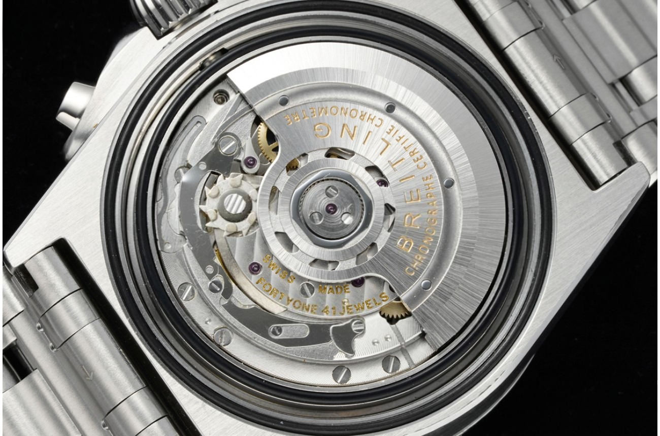 Super Chronomat B01 44MM Grey Bezel SS/SS Grey/Stk Dial BLF A7750