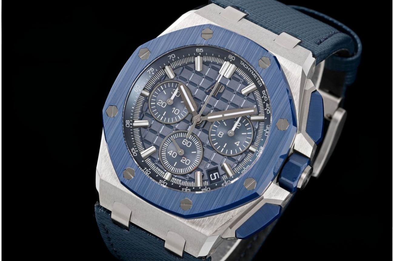 Royal Oak Offshore 26420ST 43mm SS/NY Blue/Stk DDF DD4401 Super Clone