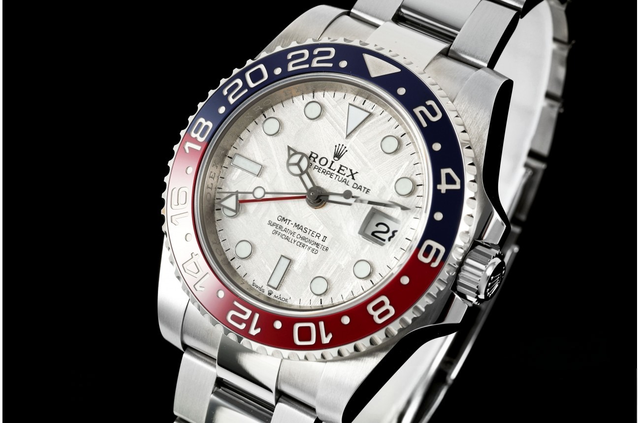 GMT Master II 126719 Blro Oys 40mm SS/SS Meteorite Dial WF SH3285 (Gain Weight Approx.216g)
