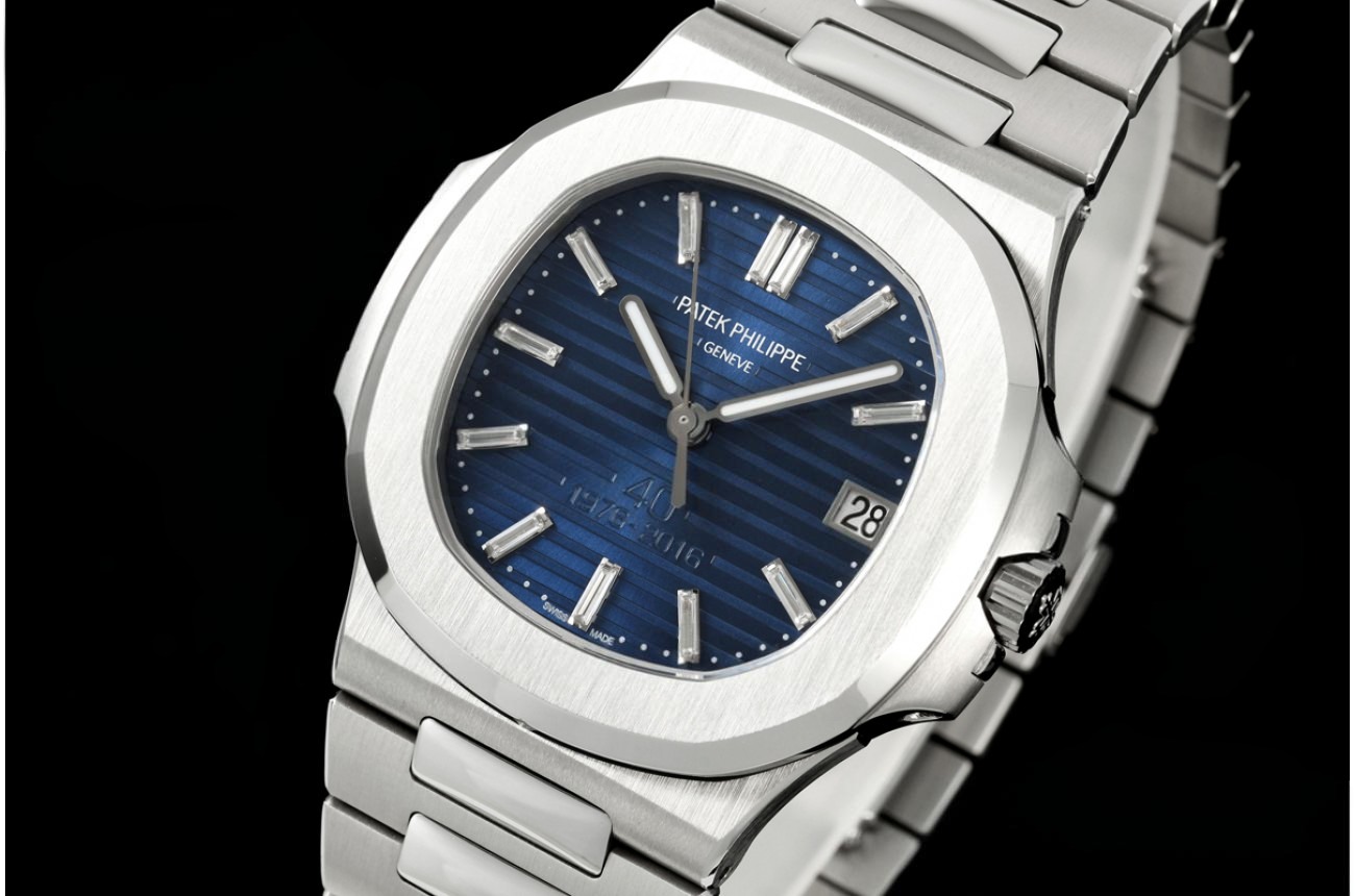 Nautilus 5711 40th Anniversary 40mm SS/SS Blue/Dia BBF DPB330 Super Clone