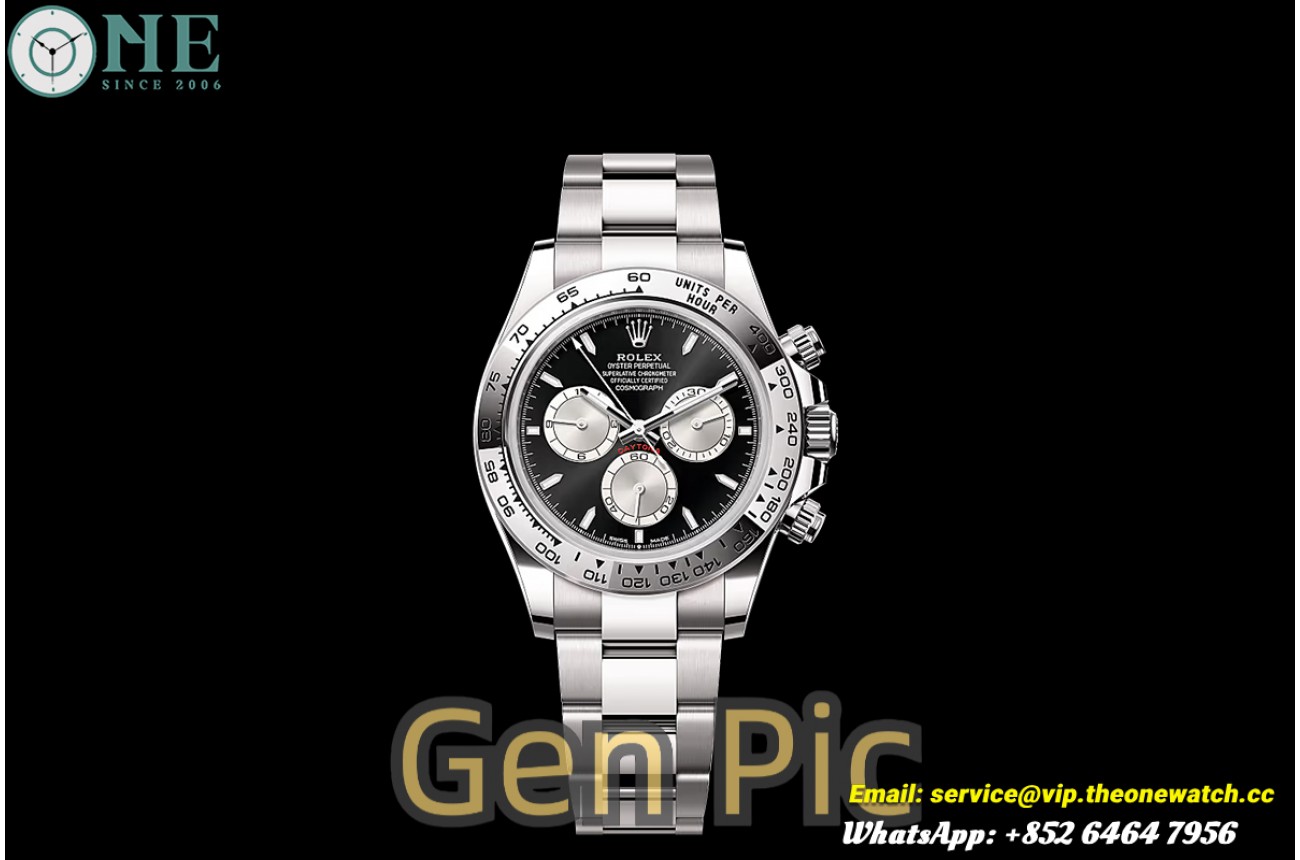 Daytona 126509 40mm SS/SS Black/Stk RGF DD4131(Gain Weight Approx.225g)