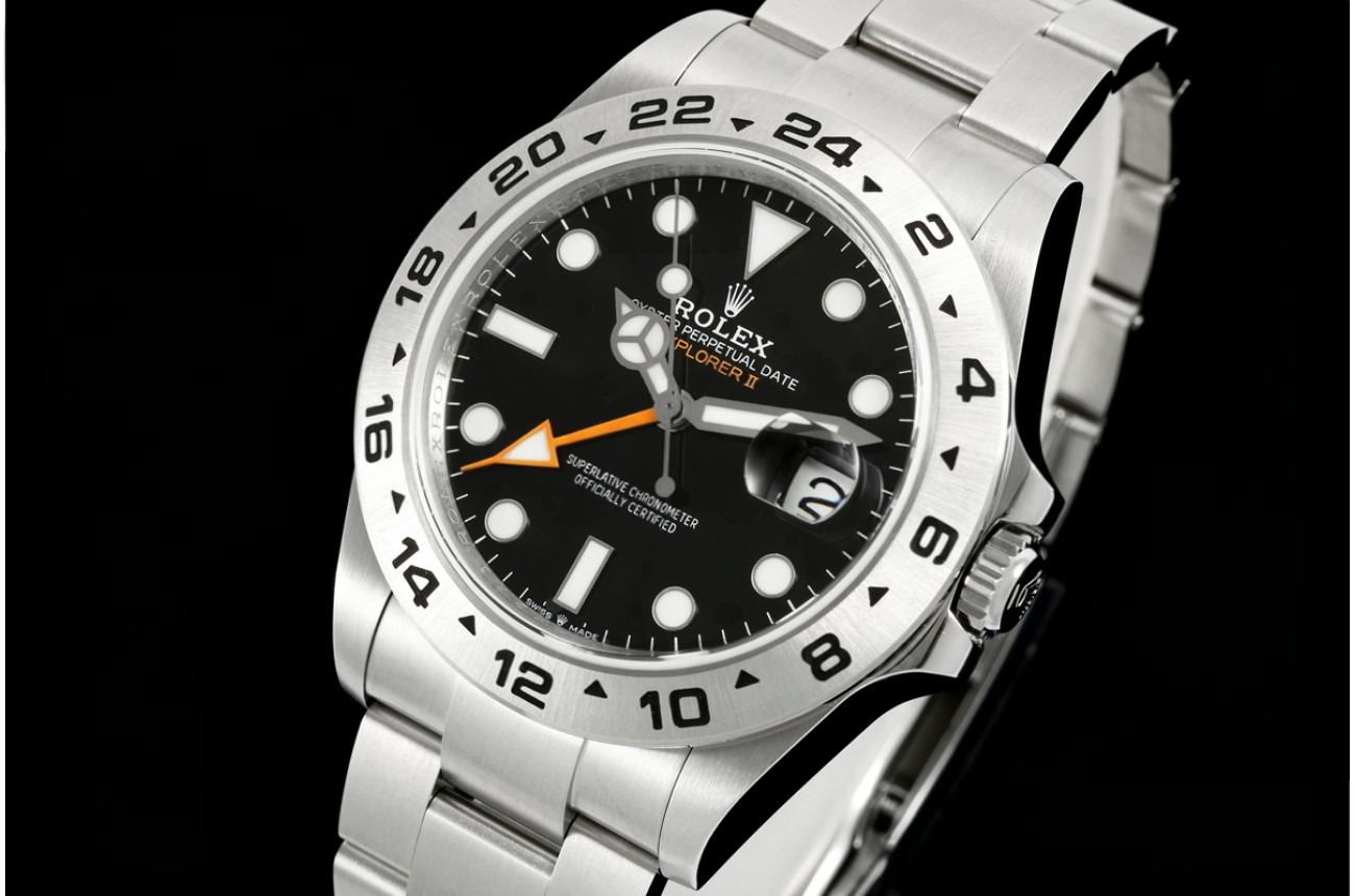Explorer II 226570 42mm SS/SS Black Dial QF JH3285 (Free Sprung)