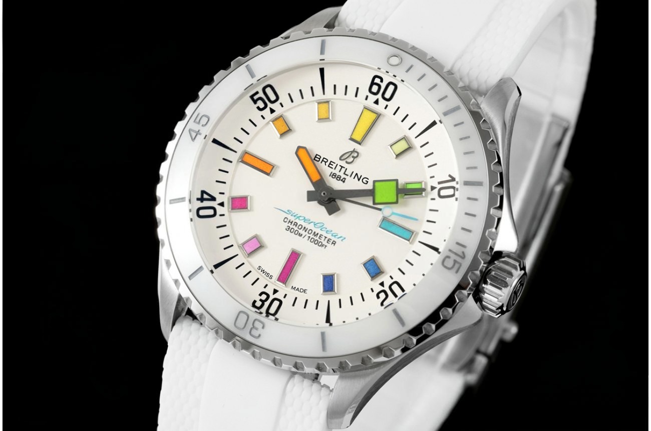 Superocean Automatic 42mm SS/RU White Dial BLSF A2836