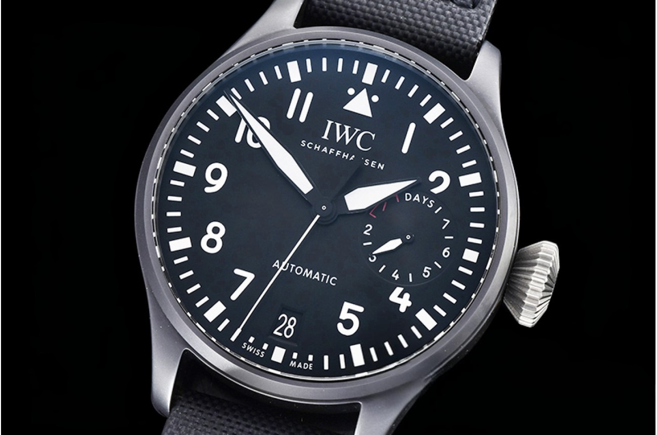 IWC - Big Pilot Top Gun Ed. CER/NY Black ZF A52111 Mod