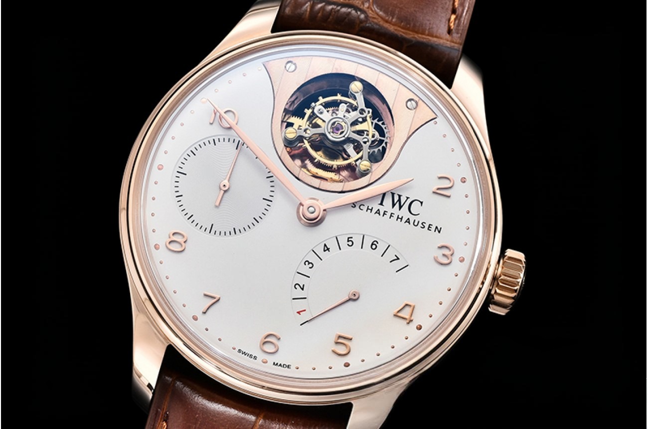 IWC - Portugieser Mystere Tourbillon RG/LE White YLF Tourbillon