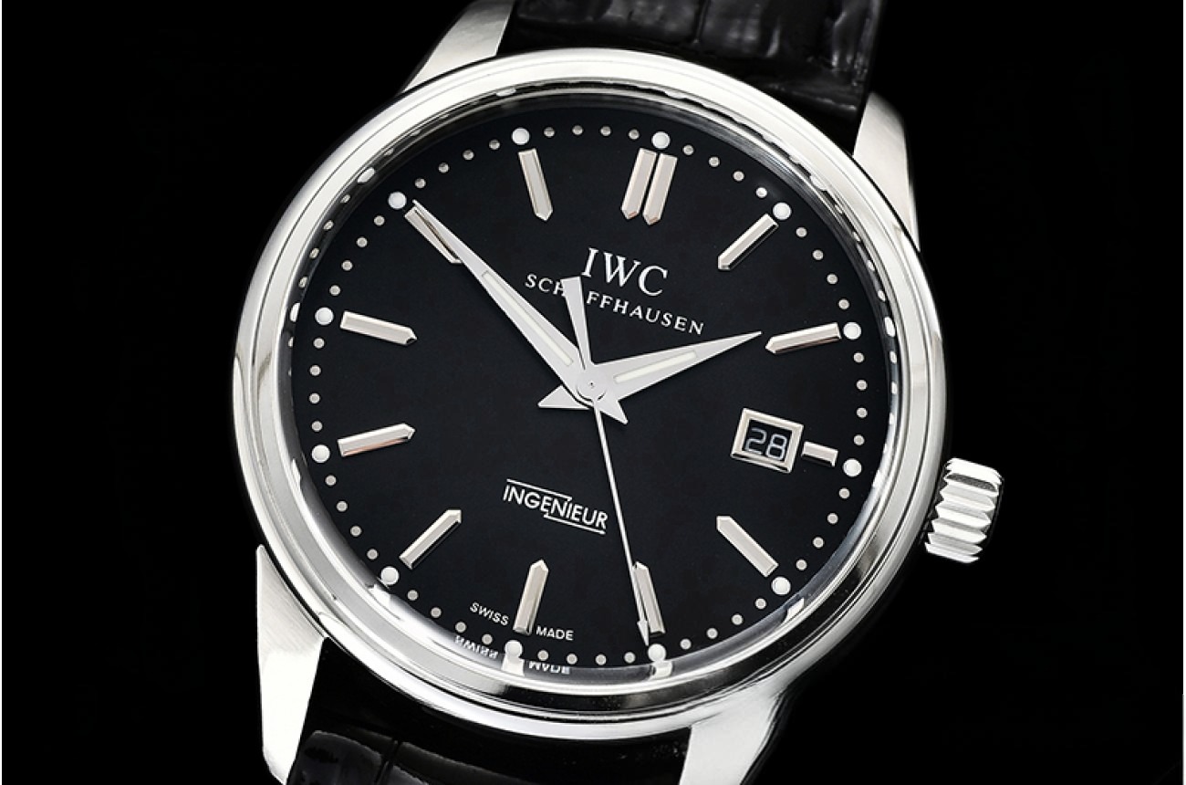 IWC - Vintage Ingenieur SS/LE Black AIF Miyota 9015 Mod