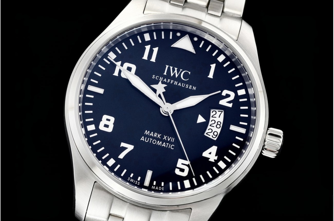 IWC - Mark XVII Le Petit Prince SS/SS Blue MKF MY9015 Mod
