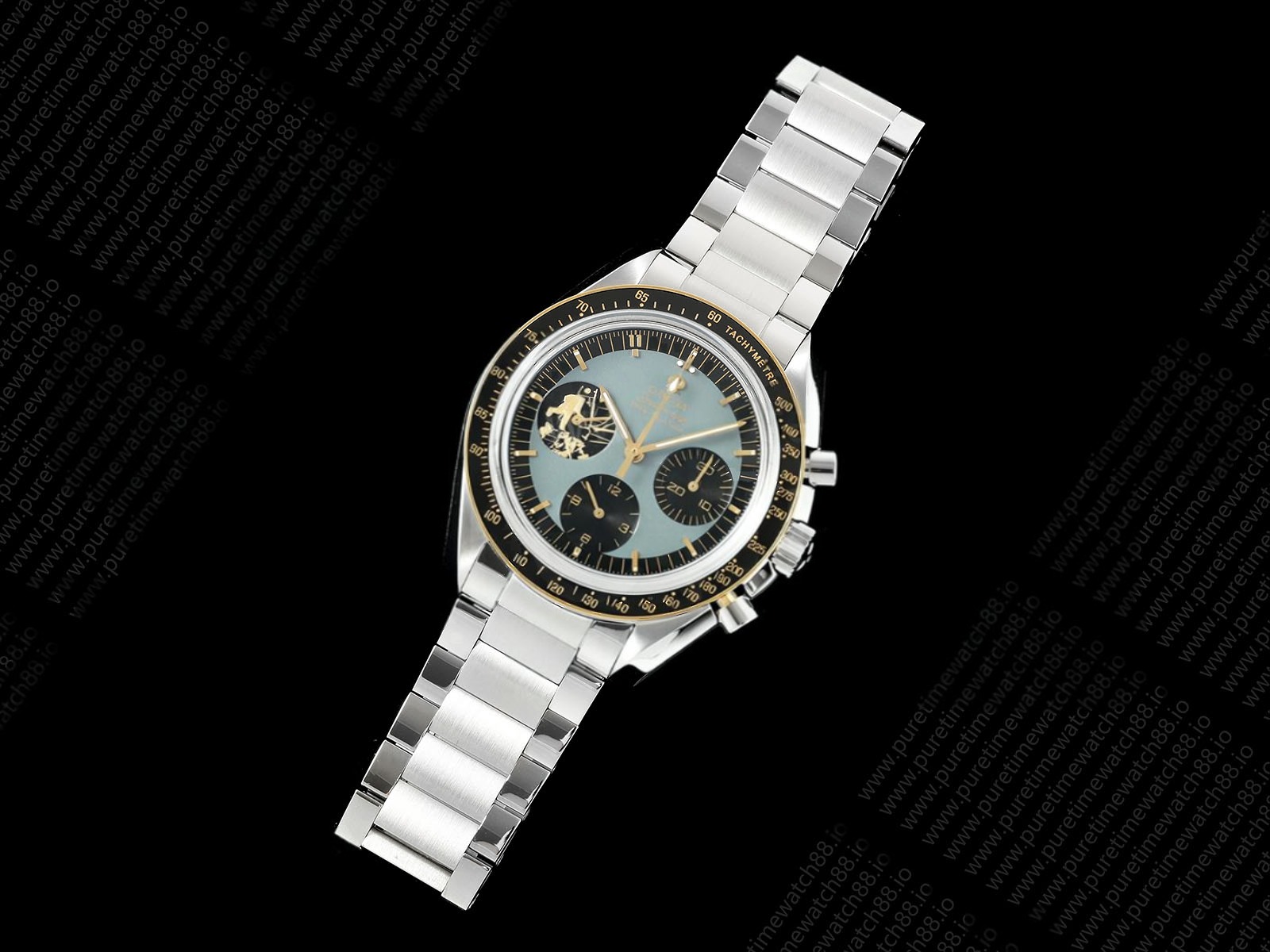 Speedmaster Apollo 11 50th anniversary OMF 1:1 Best Edition Manual Winding Chrono Movement