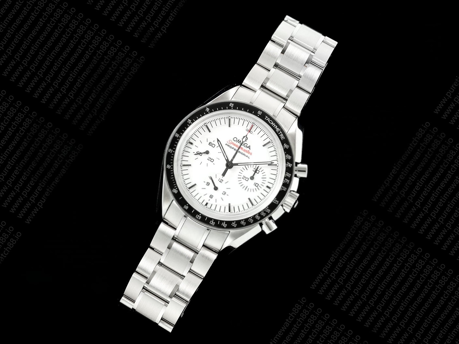 Speedmaster Moonwatch Professional OMF 1:1 Best Edition White Dial Manual Winding Chrono Movement
